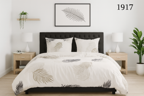 Pościel 160x200 + 2 Poszewki 100% Bawełna P1841 Fabryka Pościeli