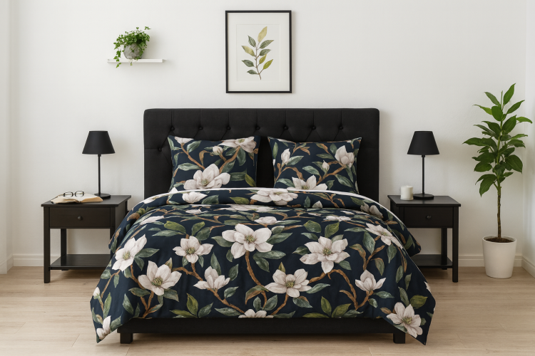 Pościel 160x200 + 2 Poszewki 100% Bawełna P1613 Fabryka Pościeli