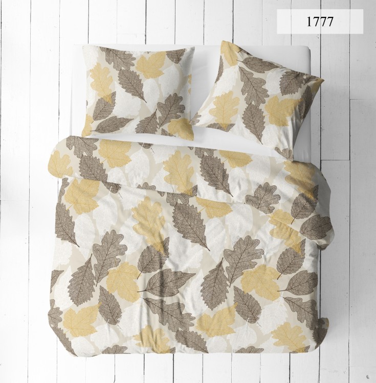 Pościel 160x200 + 2 Poszewki 50x70 100% Bawełna P1777 Harmony Collection Famitex