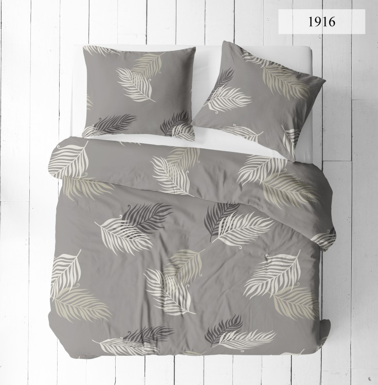 Pościel 160x200 + 2 Poszewki 50x70 100% Bawełna P1916 Fabryka Pościeli