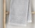 Ręcznik z Bordiurą 30x50cm 550g 100% Bawełna Paula Light Grey Detexpol