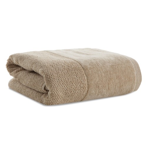 Ręcznik z Bordiurą 50x90cm 550g 100% Bawełna Aria Beżowy Eurofirany