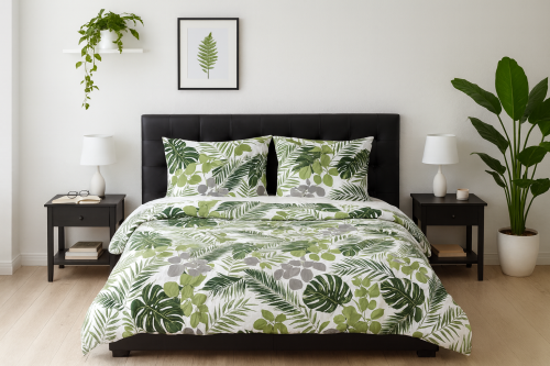 Pościel 220x200cm + 2 Poszewki 100% Bawełna P1812 Harmony Collection Famitex