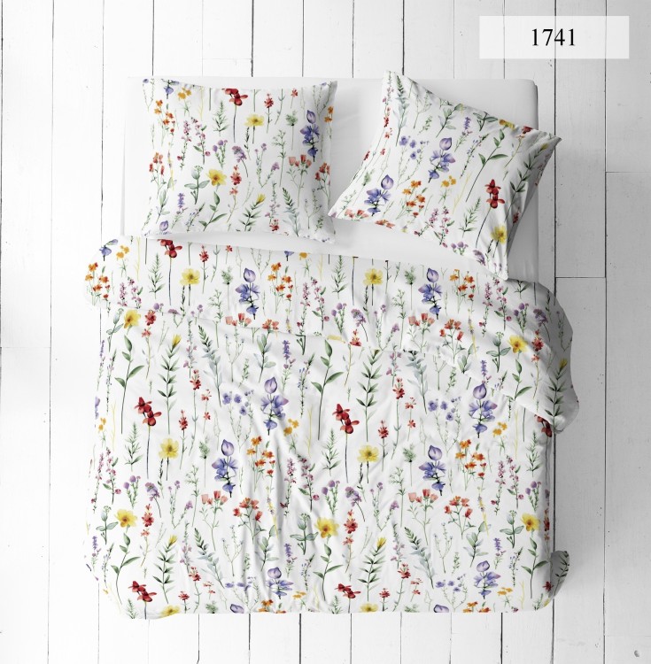 Pościel 200x200 + 2 Poszewki 100% Bawełna P1741 Famitex