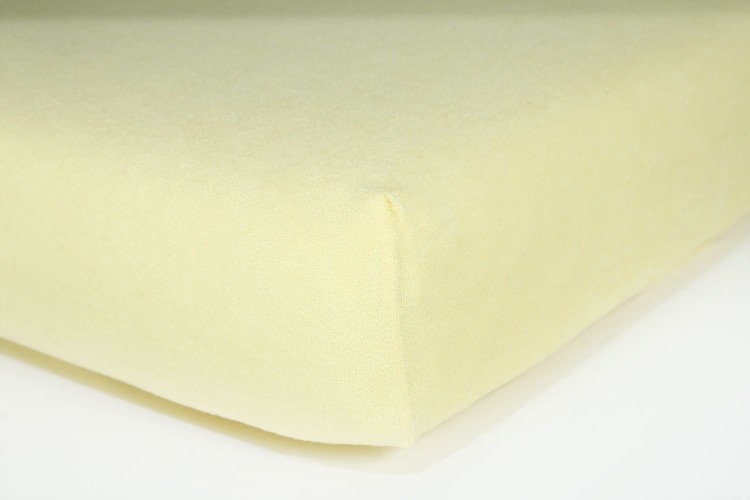 Prześcieradło z gumką 90x200 cm Ecru Frotte Famitex