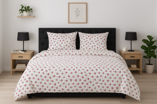 Pościel 220x200 + 2 Poszewki 100% Bawełna P1793 Famitex