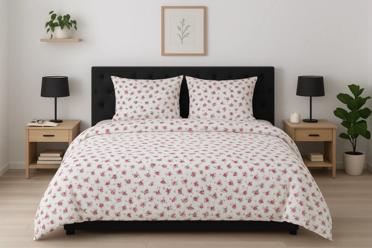 Pościel 220x200 + 2 Poszewki 100% Bawełna P1793 Famitex