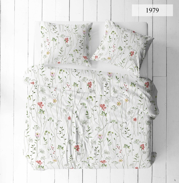 Pościel 200x200 + 2 Poszewki 100% Bawełna P1979 Famitex