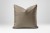 Poszewka 40x40cm Satyna 100% Bawełna Pure z Bizą Taupe Detexpol