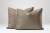 Poszewka 50x60cm Satyna 100% Bawełna Pure z Bizą Taupe Detexpol