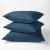 Poszewka Adamaszek Pure 40x40cm Satyna 100% Bawełna Denim Detexpol