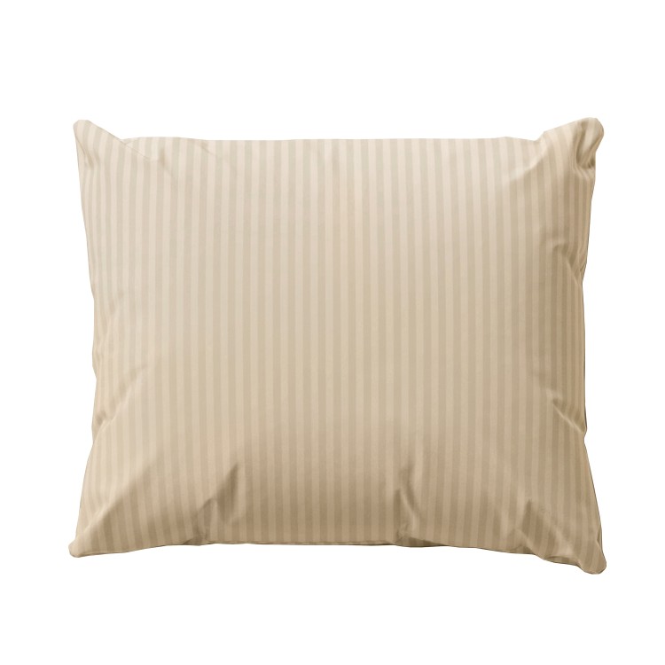 Poszewka Adamaszek Pure 40x40cm Satyna 100% Bawełna PIASKOWY BEŻ Detexpol