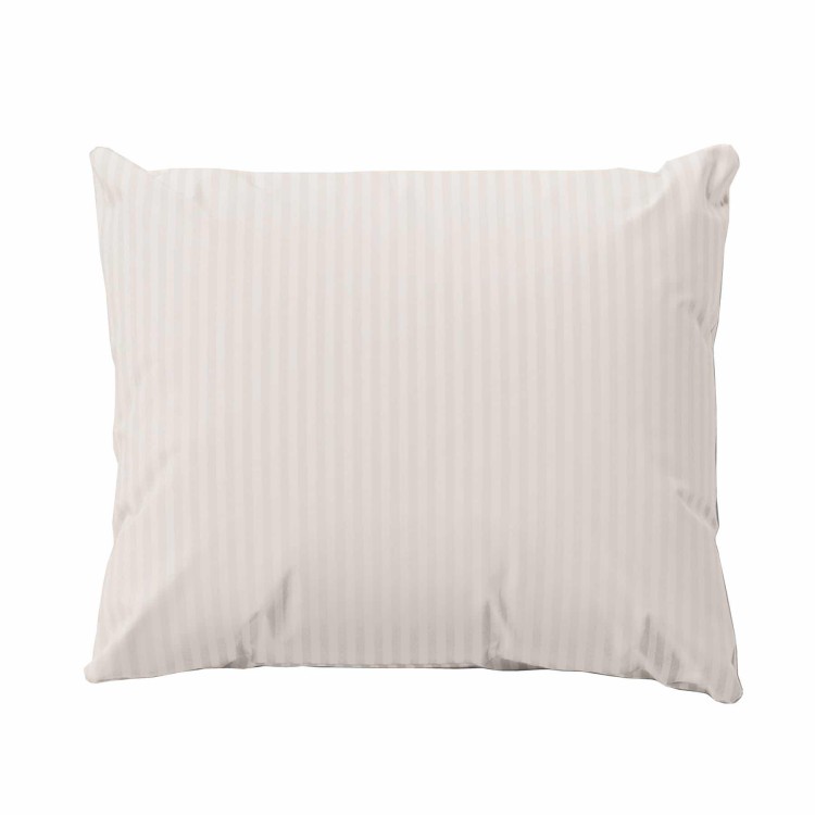 Poszewka Adamaszek Pure 40x40cm Satyna 100% Bawełna Ecru Detexpol
