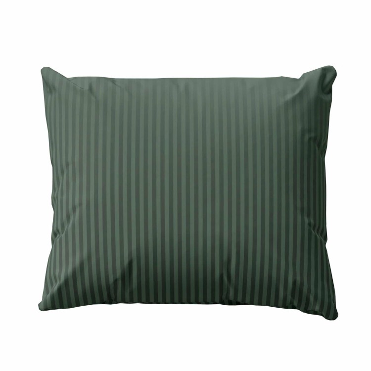 Poszewka Adamaszek Pure 40x40cm Satyna 100% Bawełna Oliwkowa Detexpol