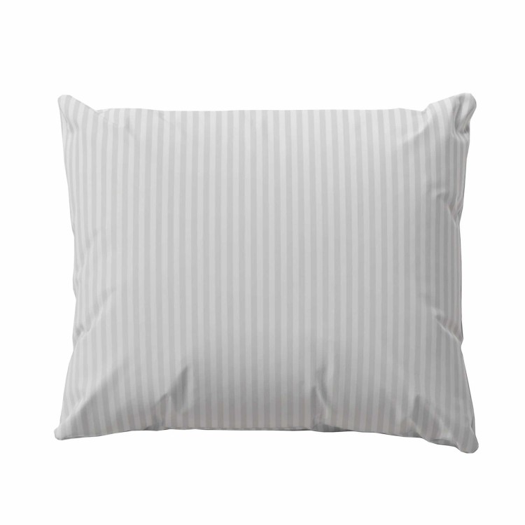 Poszewka Adamaszek Pure 40x40cm Satyna 100% Bawełna Srebrna Detexpol