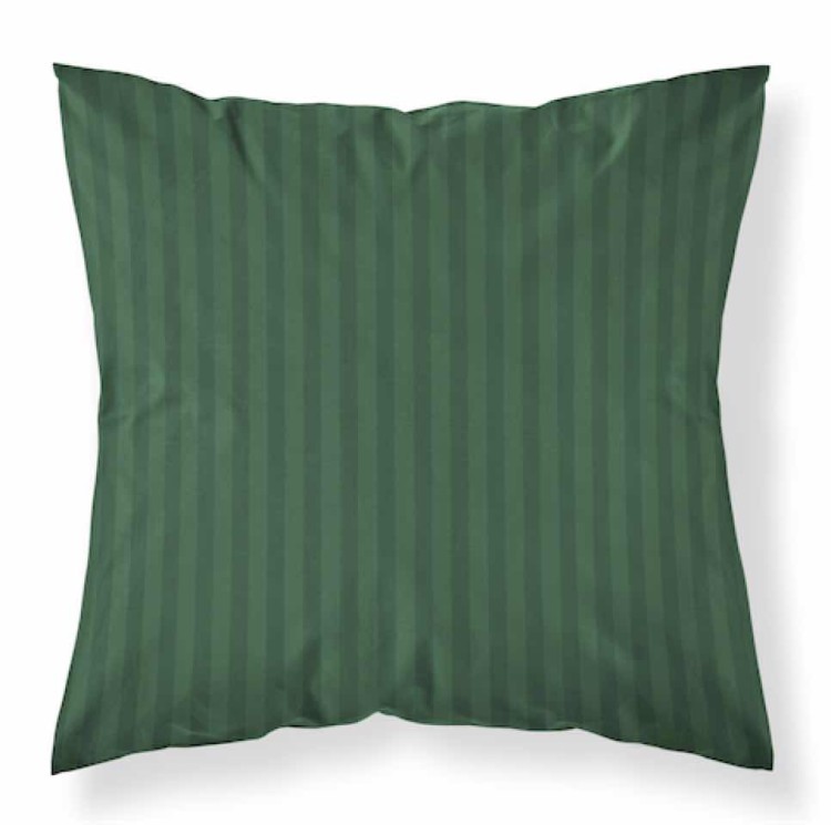 Poszewka Adamaszek Pure 40x40cm Satyna 100% Bawełna Zielona Detexpol