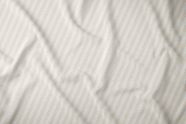 Poszewka Adamaszek Pure 50x60cm Satyna 100% Bawełna Ecru Detexpol