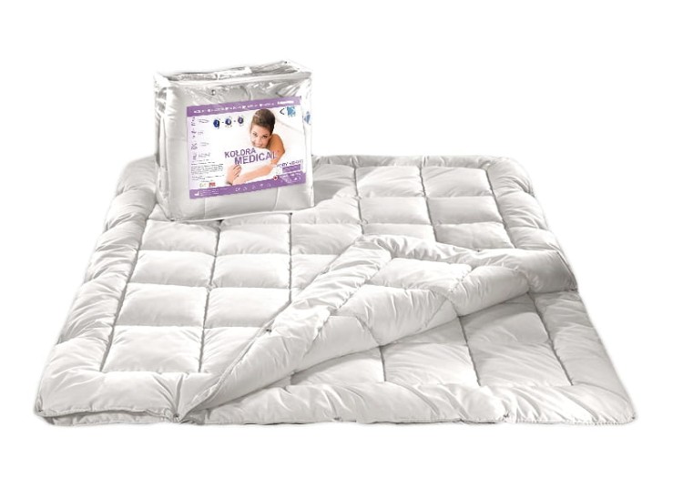 Kołdra Antyalergiczna 160x220cm Medical 4 Pory Roku Biała AMW