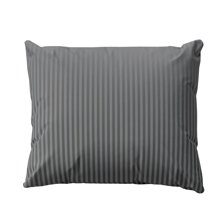 Poszewka Adamaszek Pure 50x60cm Satyna 100% Bawełna Ciemnoszara Detexpol