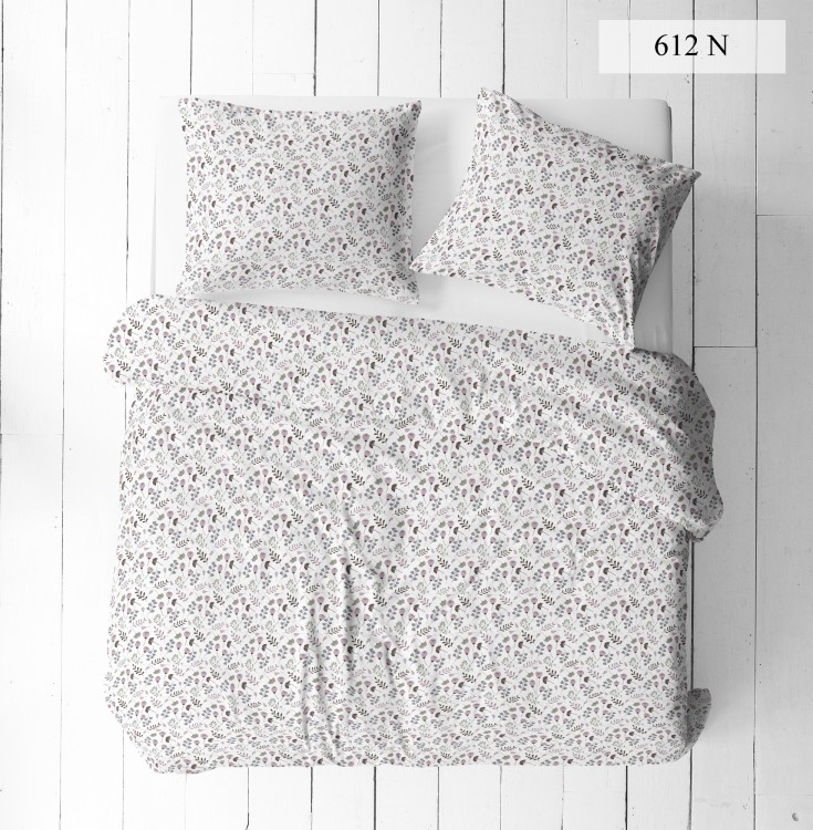 Pościel 160x200 + 2 Poszewki 100% Bawełna P612 Famitex