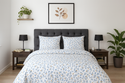 Pościel 160x200 + 2 Poszewki 100% Bawełna P1920 Famitex