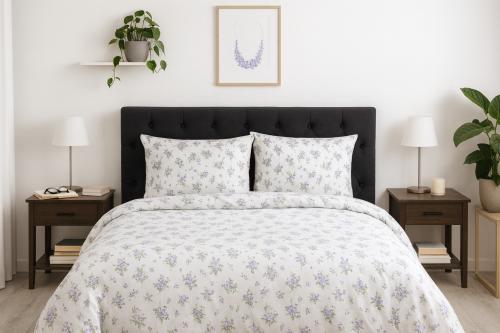 Pościel 160x200 + 2 Poszewki 100% Bawełna P1948 Fabryka Pościeli