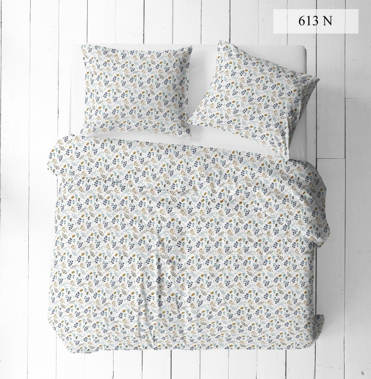 Pościel 160x200 + 2 Poszewki 100% Bawełna P613 Famitex