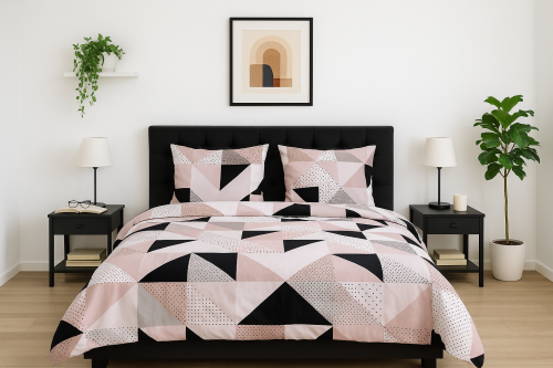 Pościel 150x200 + 2 Poszewki 50x60 100% Bawełna P1840 Famitex