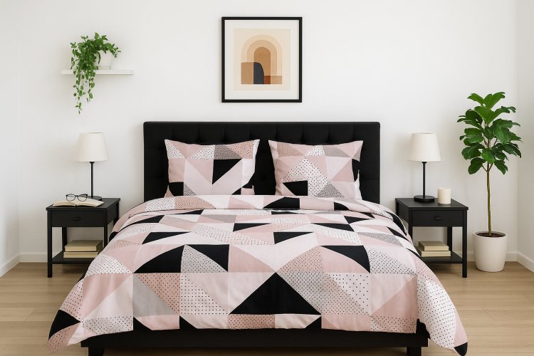 Pościel 150x200 + 2 Poszewki 50x60 100% Bawełna P1840 Famitex