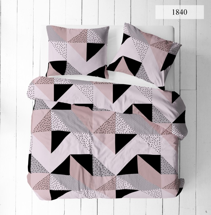 Pościel 150x200 + 2 Poszewki 50x60 100% Bawełna P1840 Famitex