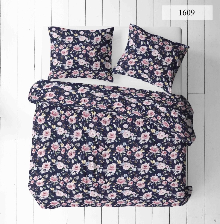 Pościel 150x200 + 2 Poszewki 50x60 100% Bawełna P1609 Famitex