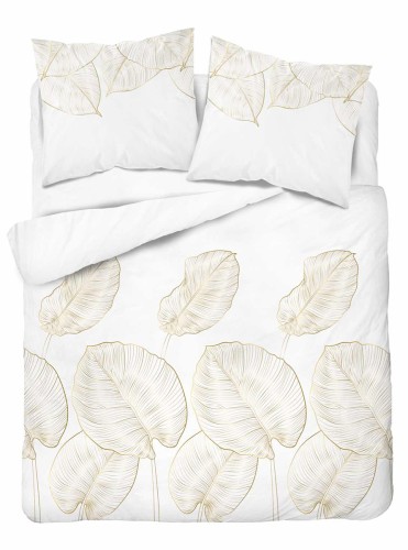 Pościel 160x200 + 2 Poszewki Satyna 100% Bawełna 4678A Detexpol