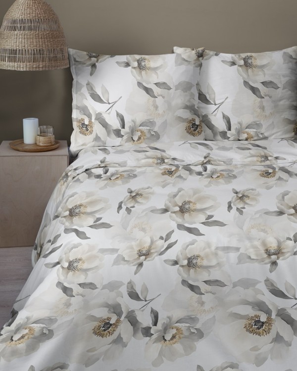 Pościel 160x200 + 2 Poszewki Satyna 100% Bawełna 5840B Detexpol
