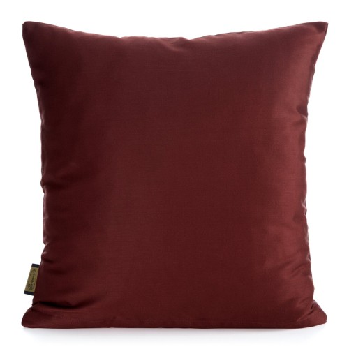 Poszewka Satynowa 40x40 100% Bawełna Nova Burgundowa Eurofirany
