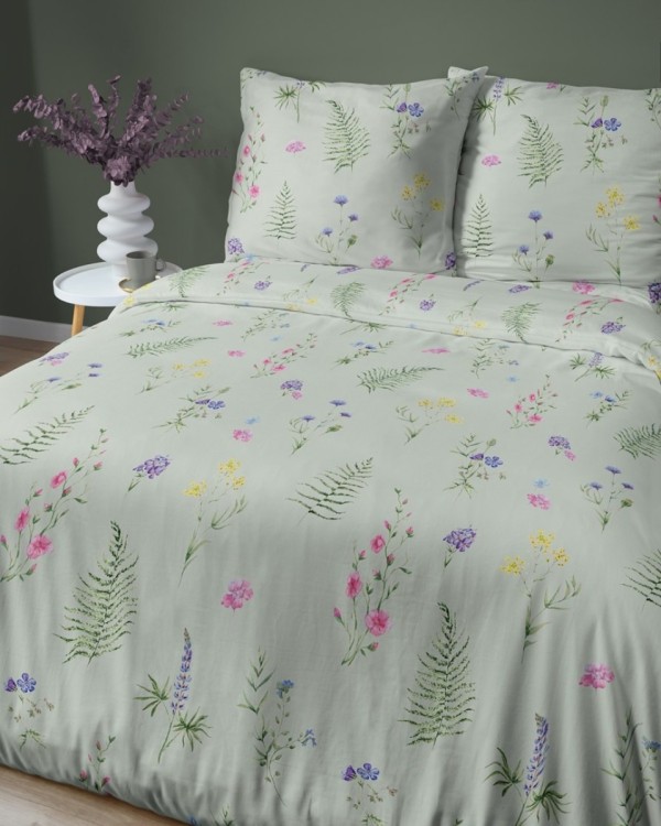 Pościel 220x200 + 2 Poszewki Satyna 100% Bawełna 5807A Detexpol