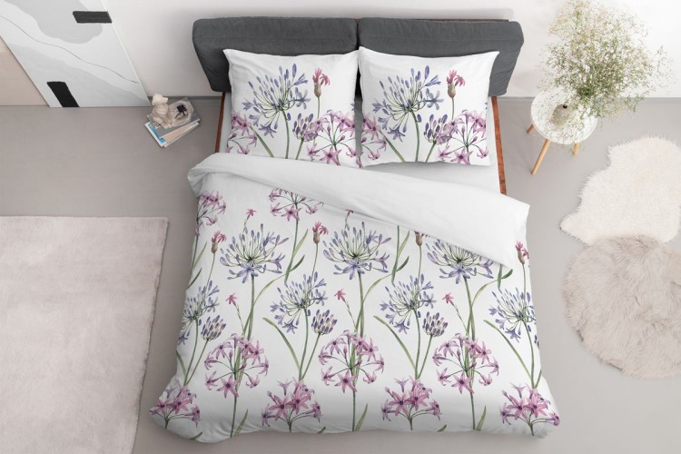 Pościel 220x200 + 2 Poszewki Satyna 100% Bawełna 5809A Detexpol