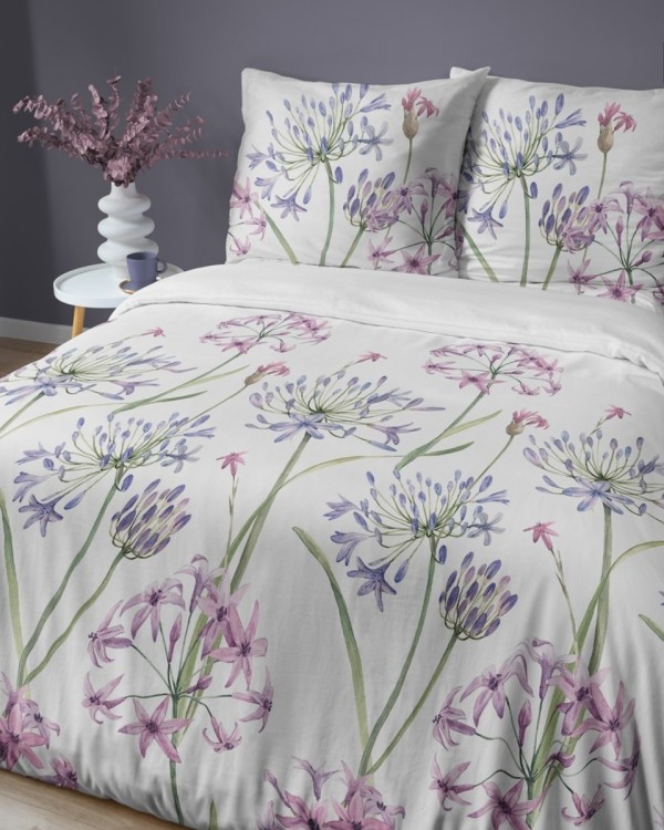 Pościel 220x200 + 2 Poszewki Satyna 100% Bawełna 5809A Detexpol