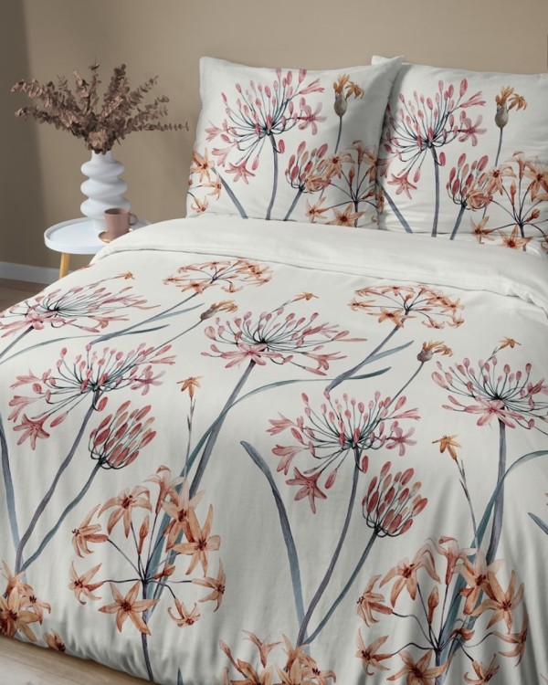 Pościel 220x200 + 2 Poszewki Satyna 100% Bawełna 5809B Detexpol