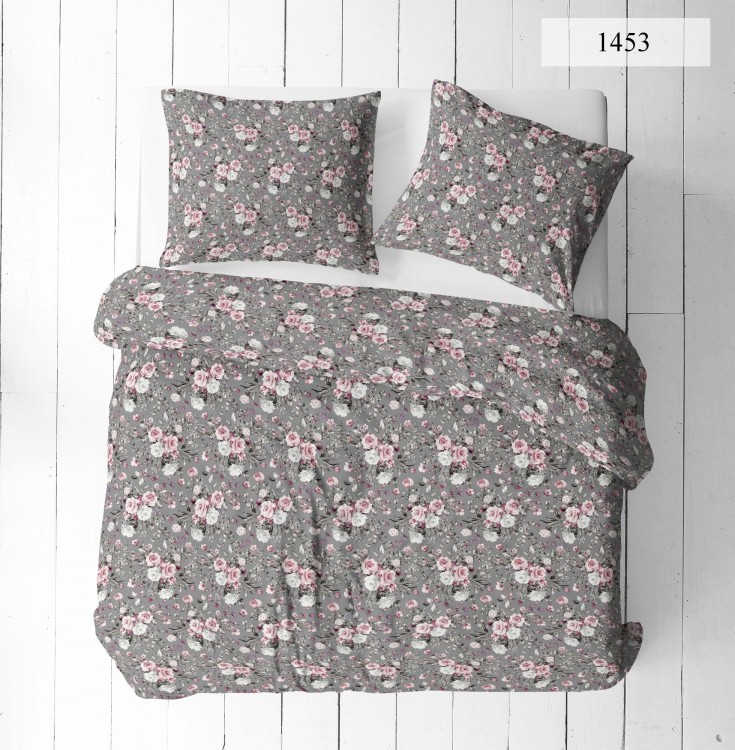 Pościel 160x200 + 2 Poszewki 50x70 100% Bawełna P1453 Fabryka Pościeli