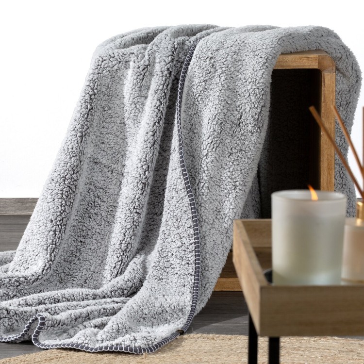 Koc 220x200cm Stalowy Koala Eurofirany