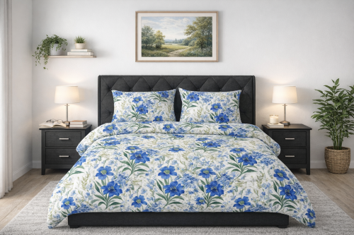 Pościel 200x200cm + 2 Poszewki 100% Bawełna P2006 Fabryka-Pościeli