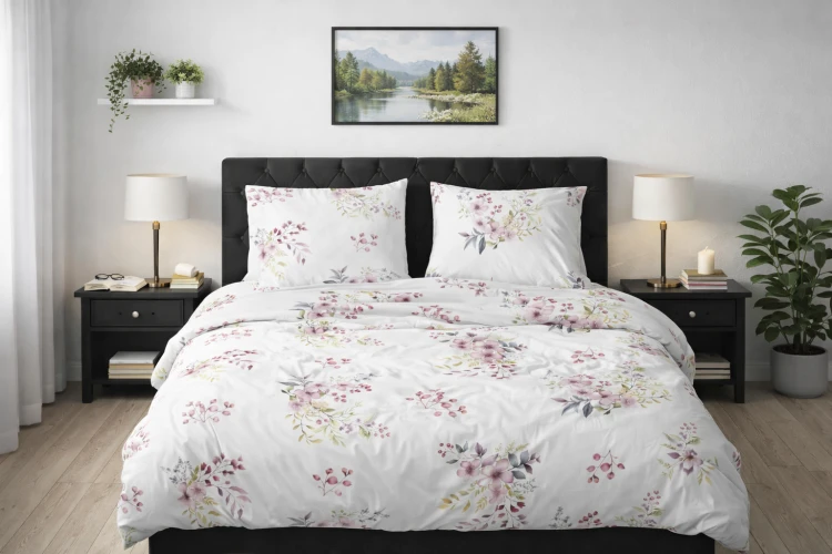 Pościel 220x200 + 2 Poszewki 100% Bawełna P1994 Famitex