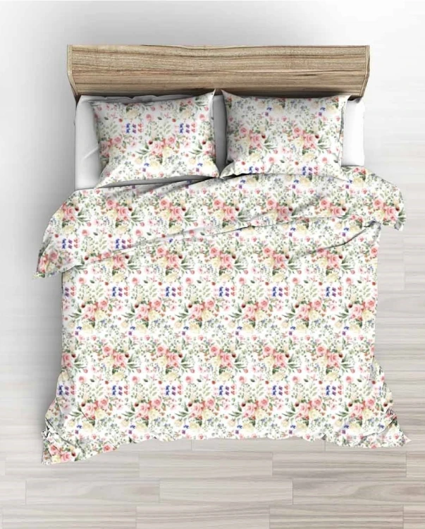 Pościel 180x200 + 2 Poszewki 100% Bawełna P1063 Famitex