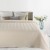 Narzuta Dekoracyjna 220x200cm Len 3 Kremowa Eurofirany