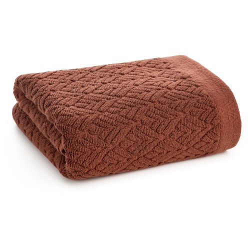 Ręcznik 70x140cm 500g 100% Bawełna Scarlet Bordowy Eurofirany