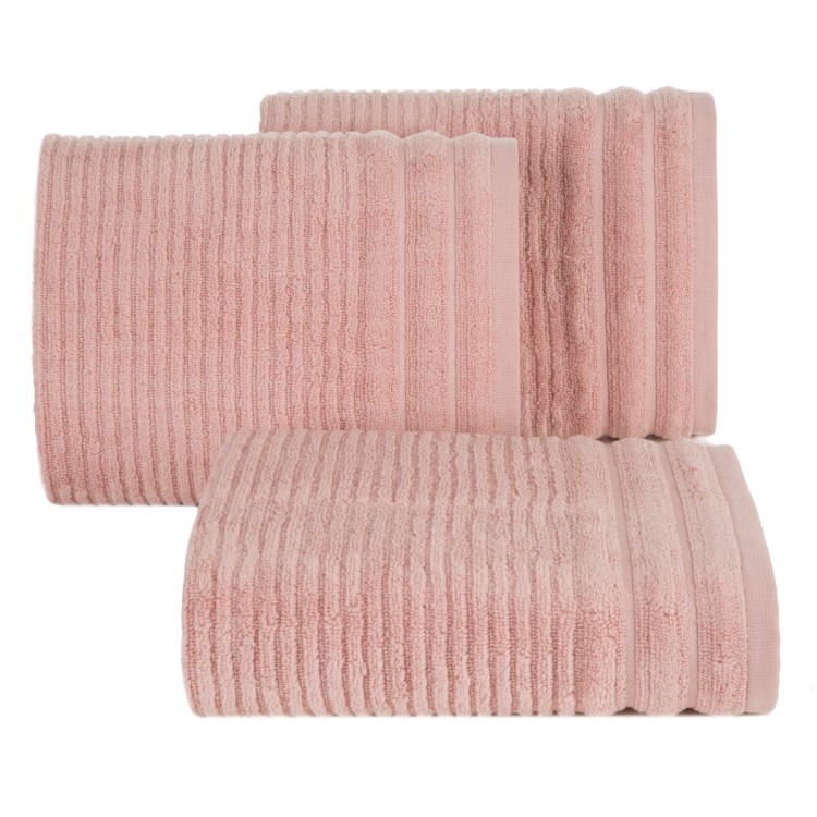 Ręcznik 50x90cm 400g 100% Bawełna Sammy Pudrowy Róż Eurofirany