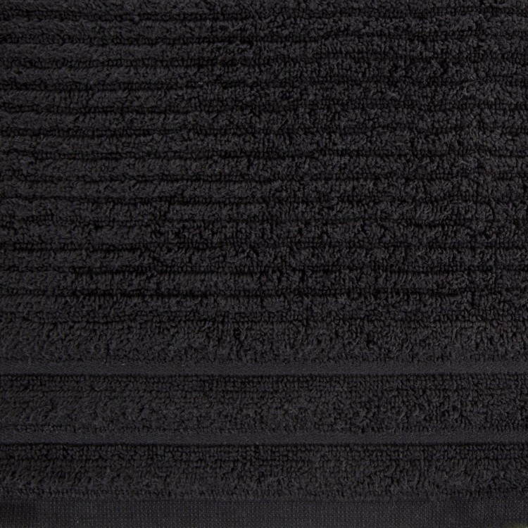 Ręcznik 50x90cm 400g 100% Bawełna Sammy Czarny Eurofirany