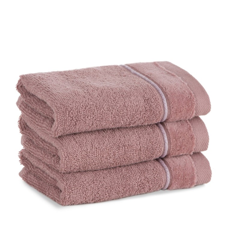 Ręcznik 30x50cm 500g 100% Bawełna Sibel Pudrowy Róż Eurofirany