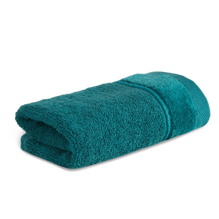 Ręcznik 30x50cm 500g 100% Bawełna Sibel Ciemny Turkusowy Eurofirany