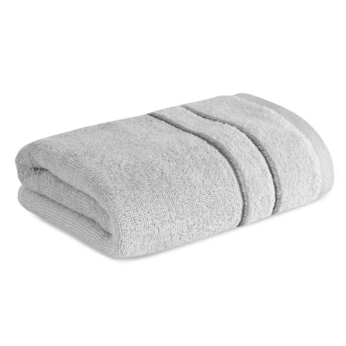 Ręcznik 50x90cm 500g 100% Bawełna Sibel Srebrny Eurofirany